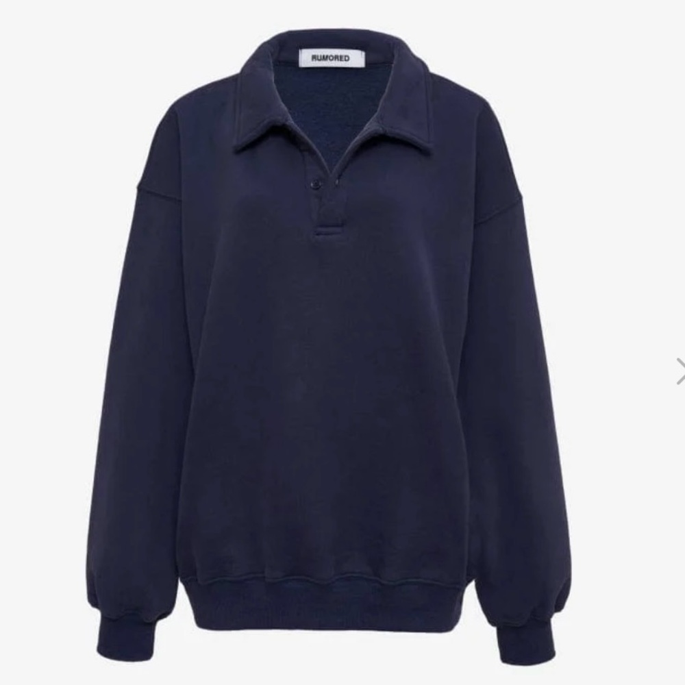 Rumored Airport Sweatshirt S/M NAVY